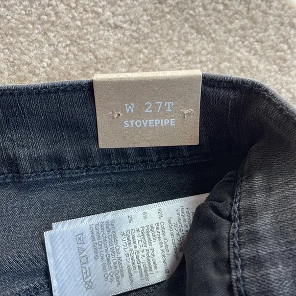 Madewell Stovepipe with Magic pockets 27T Raw Hem - Picture 5 of 8